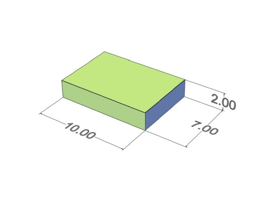Neodymový tanierový magnet MPŁ 10x7x2 N38, sada 10 kusov