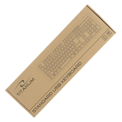 USB klávesnica TITANUM TK101 čierna