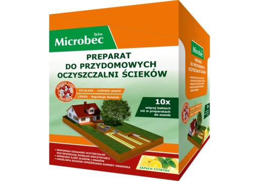 AKTIVÁTOR NA ČISTENIE DOMÁCEJ VODY Microbec 35g BROS