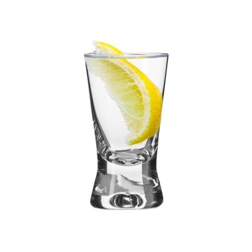 Klasické poháre na vodku, 25 ml, 6 kusov