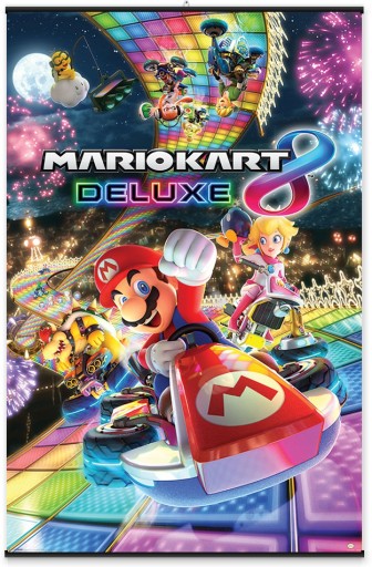 Plagát Mario Kart 8 Deluxe Gaming 61x91,5 cm