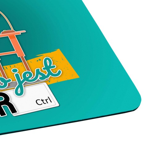 Podložka pod myš vtipný darček IT TECHNIK Všetko je pod CTRL