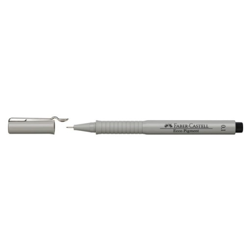 Jemná linka 0,1 mm čierna Ecco Faber-Castell 166199