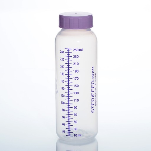 Jednorazová dojčenská fľaša 250ml 3x