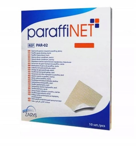 ANTISEPTICKÝ sterilný parafínový obväz namočený v parafíne 10x10cm 1 ks