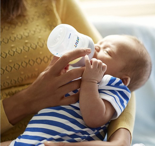 Philips Avent natural dojčenská fľaša 125ml antikolika 0m + cumlík