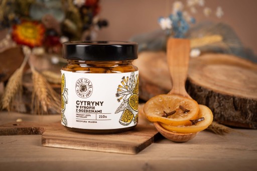 Citróny v sirupe s klinčekmi 210g THE JAR