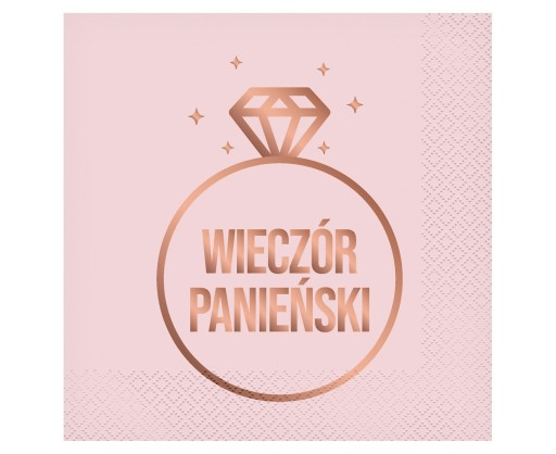 Krúžok na obrúsky Hen Party 20 kusov