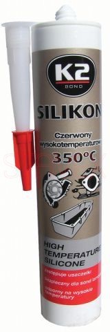 K2 VYSOKOTEPLOTNÝ SILIKÓN ČERVENÝ 350°C 300G