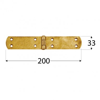 PÁNT FRANCÚZSKY PRE KRABICE 200X33X MM ZF200 DOMAX