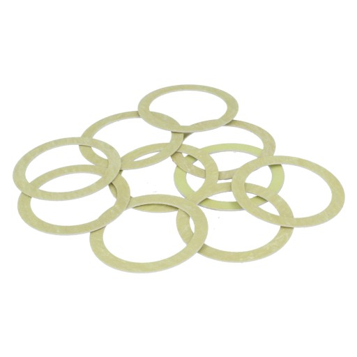 10x FIBER tesnenia, fitingy, 2 liatinové potrubné fitingy, hydraulické