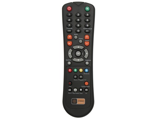 DIAĽKOVÉ OVLÁDANIE PRE POLSAT HD2000 HD3000 DEKODÉR ORIGINÁL ČIERNA NOVÁ PL