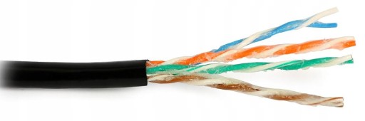 UTP kábel Vonkajší Gelized Earth Twisted Pair k RJ45 CU Medený PE gél 5 m