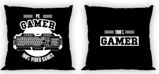 Obliečka na vankúš 40x40 GAMER PRE HRÁČOV