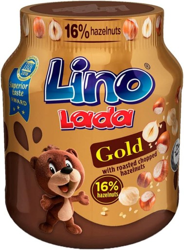 Čokoládovo-orechový nátierkový krém (Duo) 400g Lino Lada