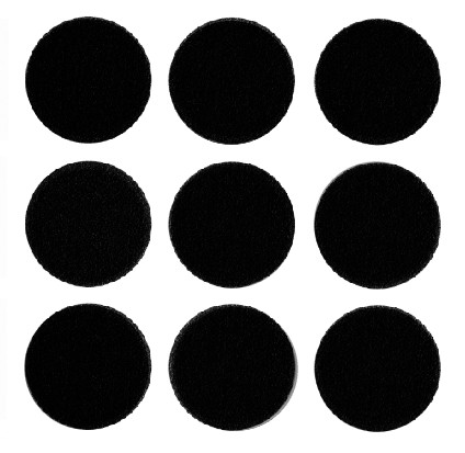 PENOVÉ podložky NA NÁBYTOK okrúhle x9 28mm