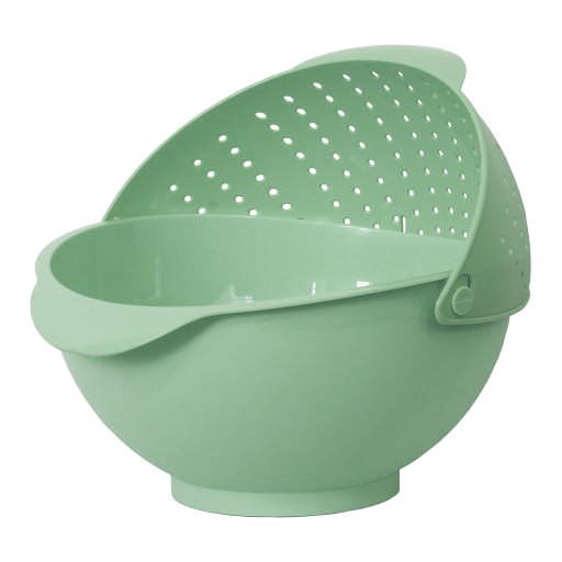 KUCHYŇSKÁ MISKA S CIDNÍKOM A SITOM 2V1 27CM MIX
