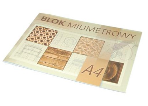 MILIMETROVÝ BLOK A4 20K RIAD