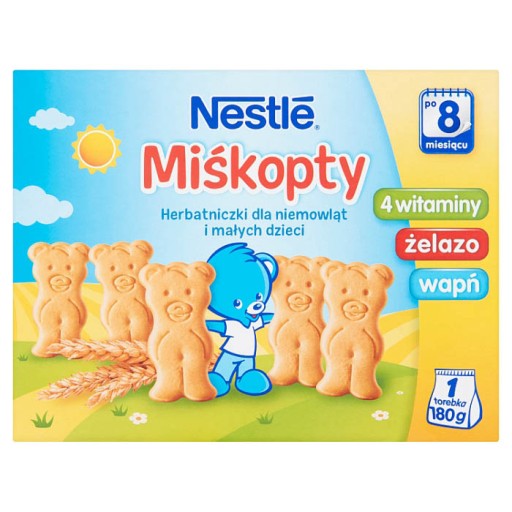 NESTLE detské sušienky 180 g