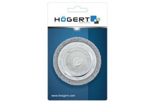 Predná kefa Hogert HT7D704 so stopkou 75 mm