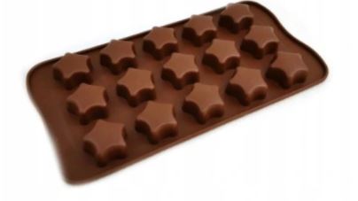 SILIKONOVÁ MOL STAR ČOKOLÁDOVÁ FORMA