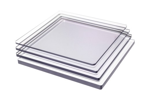 Pevný bezfarebný polykarbonát 3mm 2UV Plexisklo vyrobené na mieru