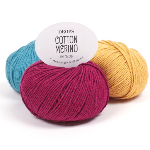 Bavlna + vlnená priadza - Bavlna Merino - DROPS 28