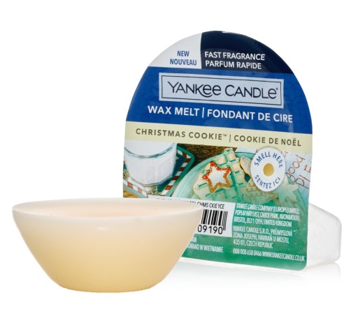 Vosk s vôňou na vianočné sušienky Yankee Candle