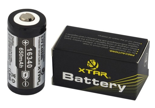 Xtar 16340 / R- CR123 3,7V Li-ion batéria 1 ks
