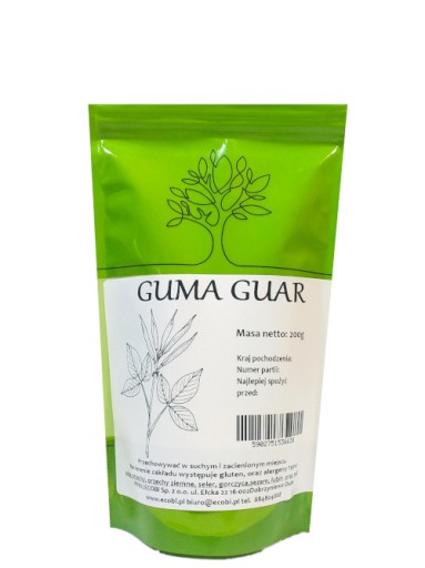 GUAR GUM 200 G ECOBI