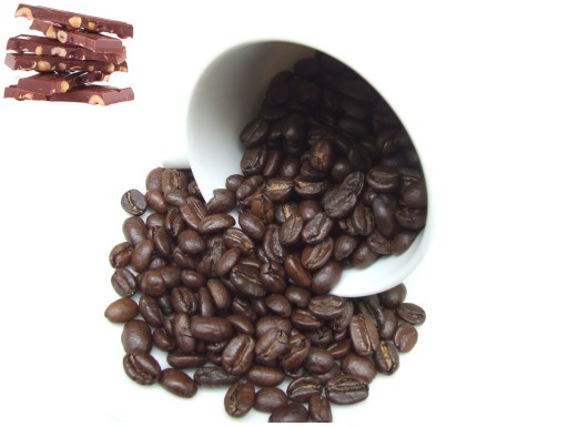 Káva ČOKOLÁDA A ORIEŠKA 100 g zrnková - mletá