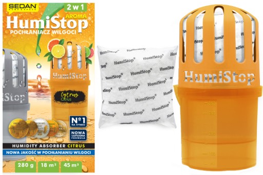 HUMISTOP AROMA ABSORPTOR VLHKOSTI AROMA CITRUSOVÁ VÔŇA