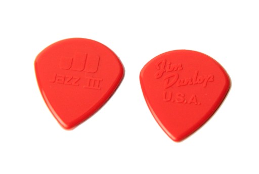 Dunlop Jazz III RD gitarové trsátko, MALÉ, POHODLNÉ