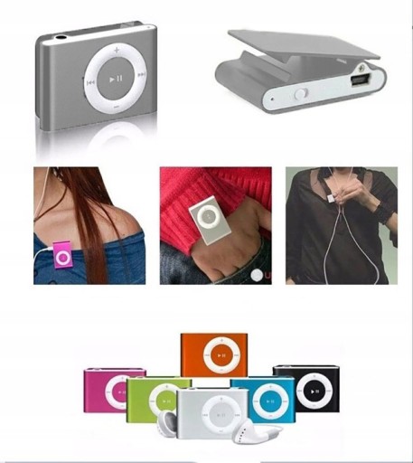 MP3 PREHRÁVAČ Čítačka kariet až do 32 GB ŠEDÉ slúchadlá