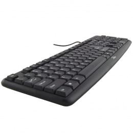 Klávesnica TITANUM TK102 PS/2 US, čierna