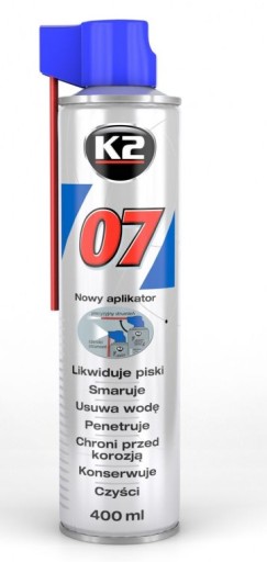 K2 07 VIACÚČELOVÉ ODSTRAŇOVANIE HRDZBY 400ML