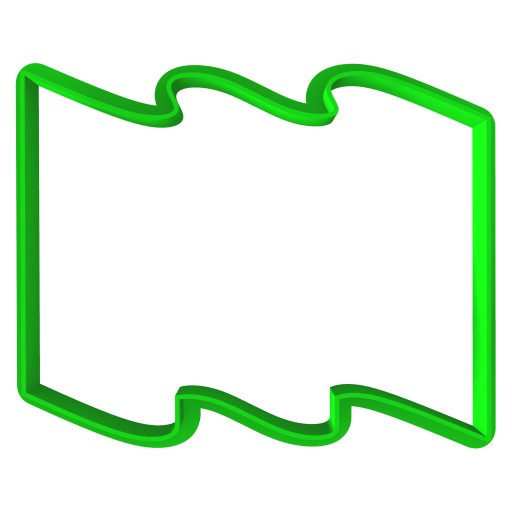 Vykrajovačka na perníčky POĽSKO Bojová POĽSKÁ VLAJKA 8cm