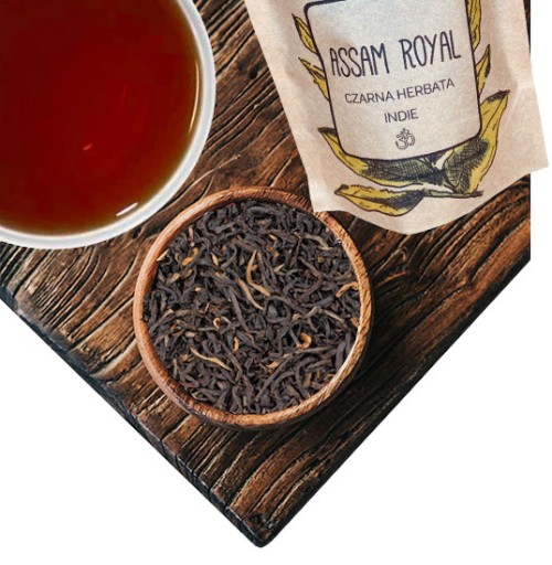 Čierny čaj z Indie 100% ASSAM, intenzívne silný