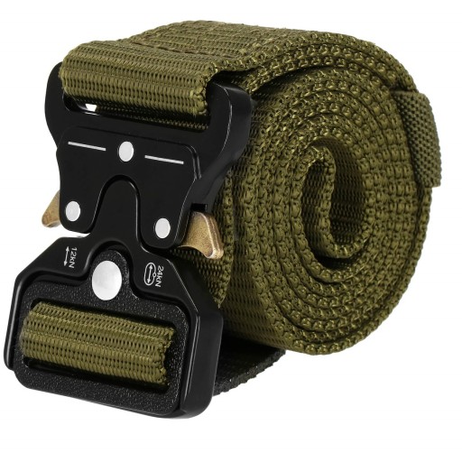 TACTICAL MILITARY SURVIVAL VOJENSKÝ Opasok QR BUCKLE pevný opasok na nohavice