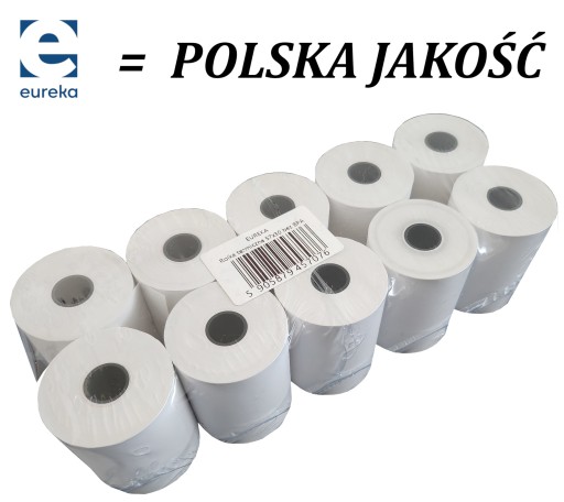 Termorolka do registračných pokladníc, fiškálnych tlačiarní, terminál 57x30, 10 ks. papier