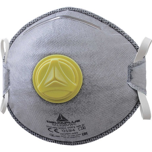 Delta Plus M1200VW polomaska s ventilom, šedá