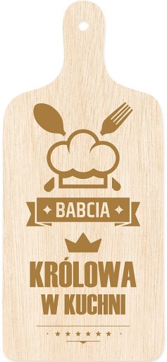 DARČEK ku dňu babky a dedka KUCHYŇSKÁ DOSKA s rúčkou na VAŠE GRAVÍROVANIE
