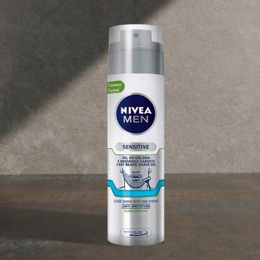 NIVEA MEN 3-dňový gél na holenie fúzov