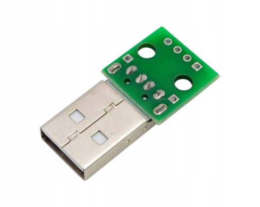Adaptérový modul USB A(M) / 4PIN 2,54 mm zástrčka