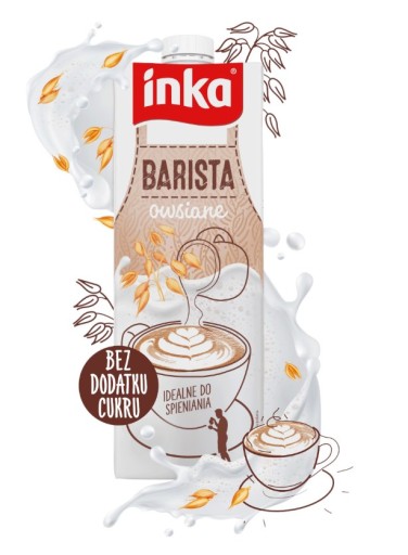 Inka Barista ovsený nápoj 1 l