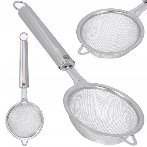 SITKO NA ČAJ na bylinky, práškový cukor, priemer 15 cm, univerzálne, pevné použitie