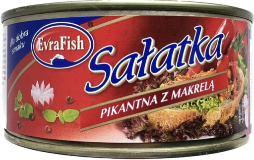 Pikantný makrelový šalát 300g