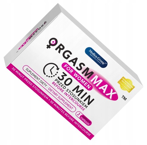 Kapsuly na libido Orgasm Max pre ženy