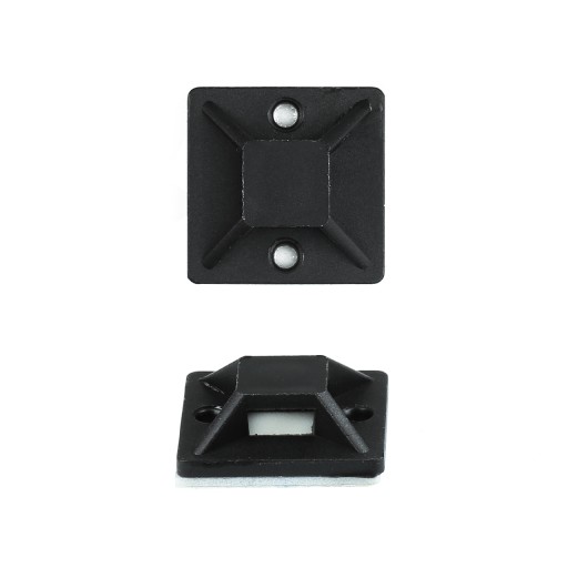 10x SAMOLEPIACI ORGANIZÁTOR KÁBLOV DRŽIAK KÁBLOV LEPIDLO 20x20mm
