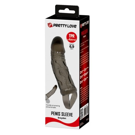 KRYT NA PENIS s krúžkom PREDĹŽUJE a ZHRÚŠŤUJE penis o 10 cm